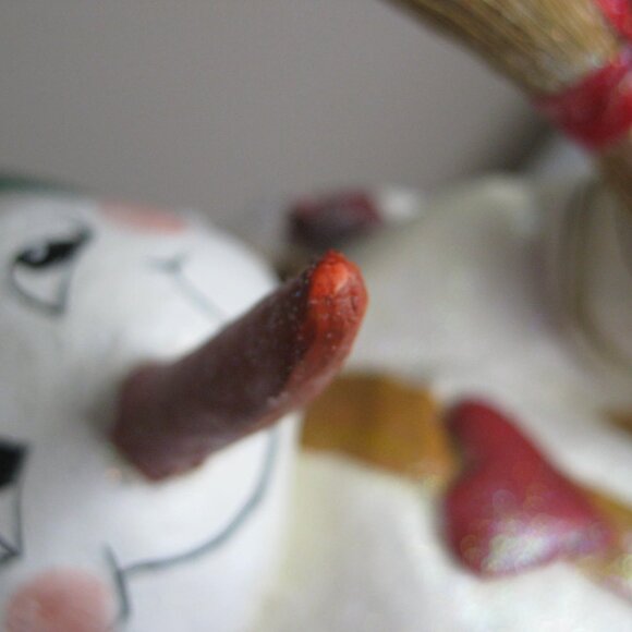 Vintage House of Hatten Denise Calla Fire & Ice Jack Frost Snowman Figurine 1999 - Picture 7 of 11